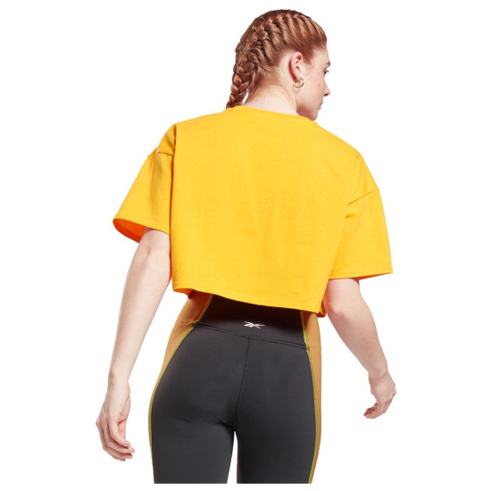 Reebok Γυναικεία κοντομάνικη μπλούζα Crop